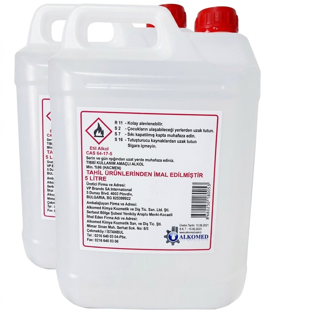 Etil Alkol 10 Lt Alkomed