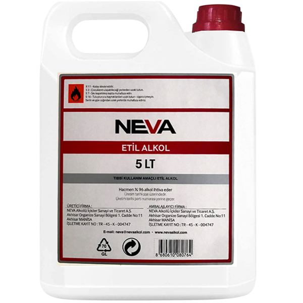Etil Alkol 20 Lt Neva